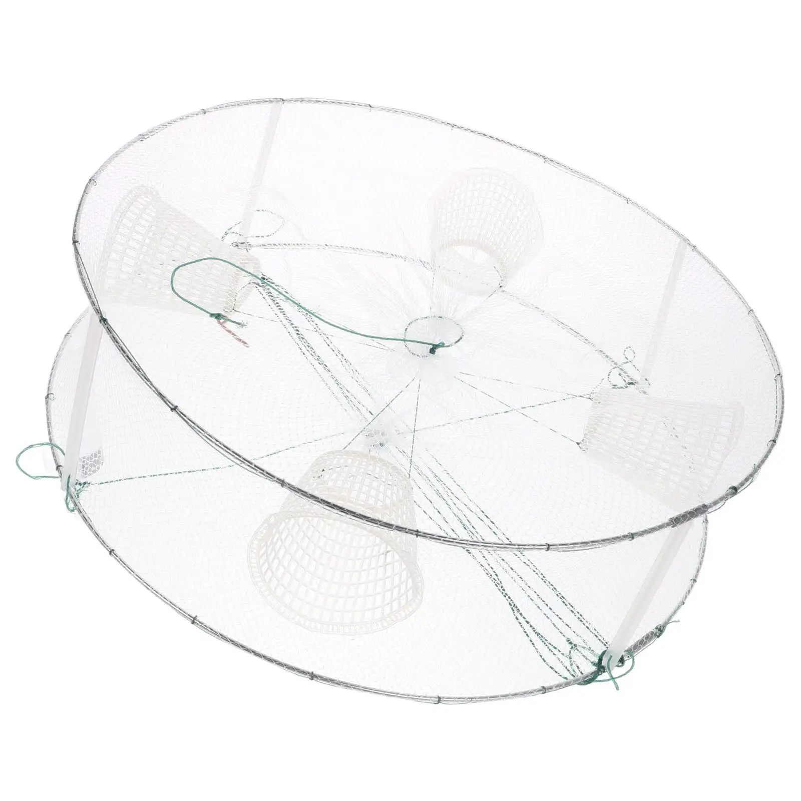 

Fishing Tools Animal Catch Net Crawdad Cage Mesh Traps for Small Crab Drop Pe Crawfish Supplies Minnow Long