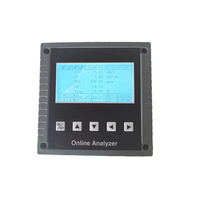 Water Analyzer Multi-parameter Online Digital Sensors Controller Test Liquid Meter Aquaculture Sensor Controller For 12 Sensor