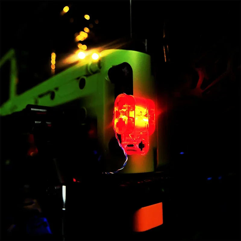 Kit d'éclairage LED RC DIY pour voiture de sport technique LEGO 9829-2 (lumière LED uniquement, modèle sans blocs)