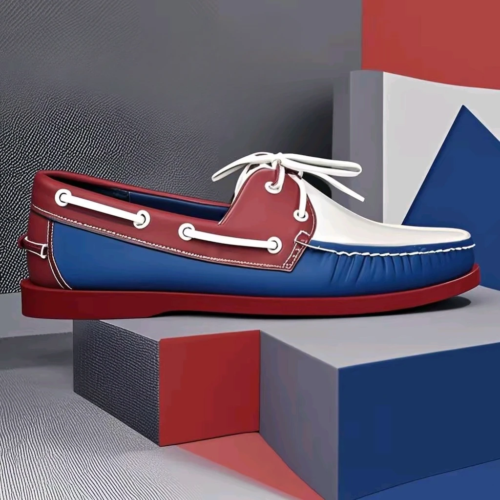 Brand Cow Leather Loafers Classic Boat Shoes Mocassins Handmade Shoes Mens Casual Non-Slip Rubber Outsoles