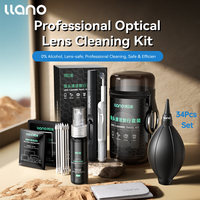 Llano 34pcs Camera Cleaning Kit Professional DSLR Lens Camera Cleaning Kit Spray Bottle Lens Pen Brush Blower Camera Latest Scre