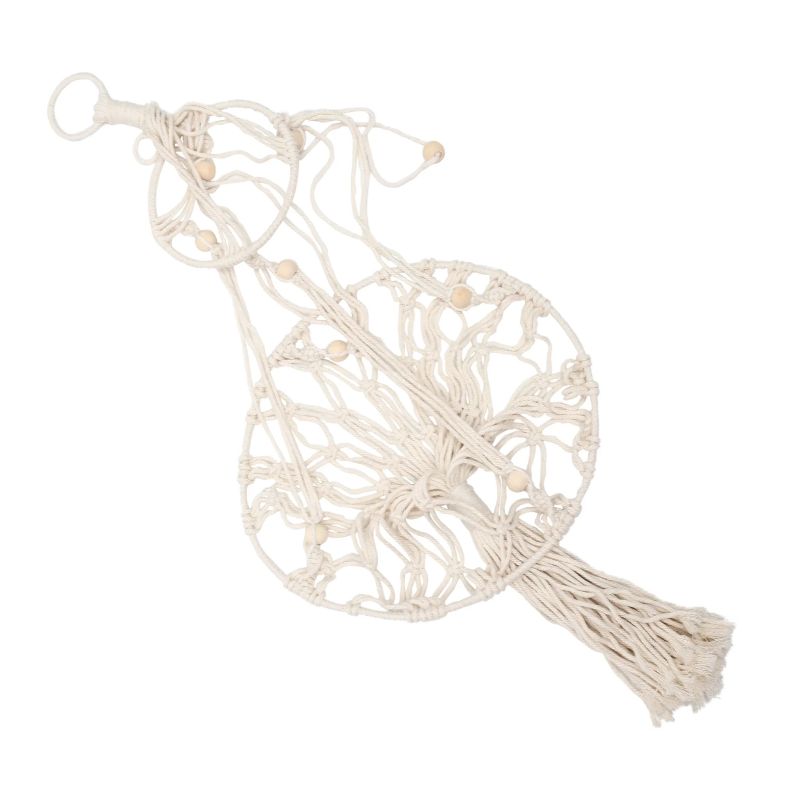 Bohemian Macrame Cat Hammock Bed Handcrafted Hanging Cat Sleeping Bed Breathable Pet Rest Decorative Use