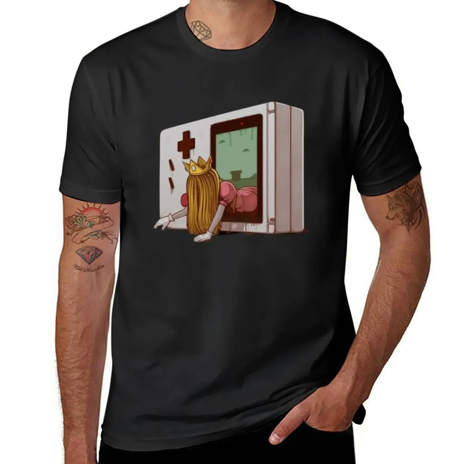 

Ring - Gamer T-Shirt sweat anime stuff t shirt men 100℅ cotton