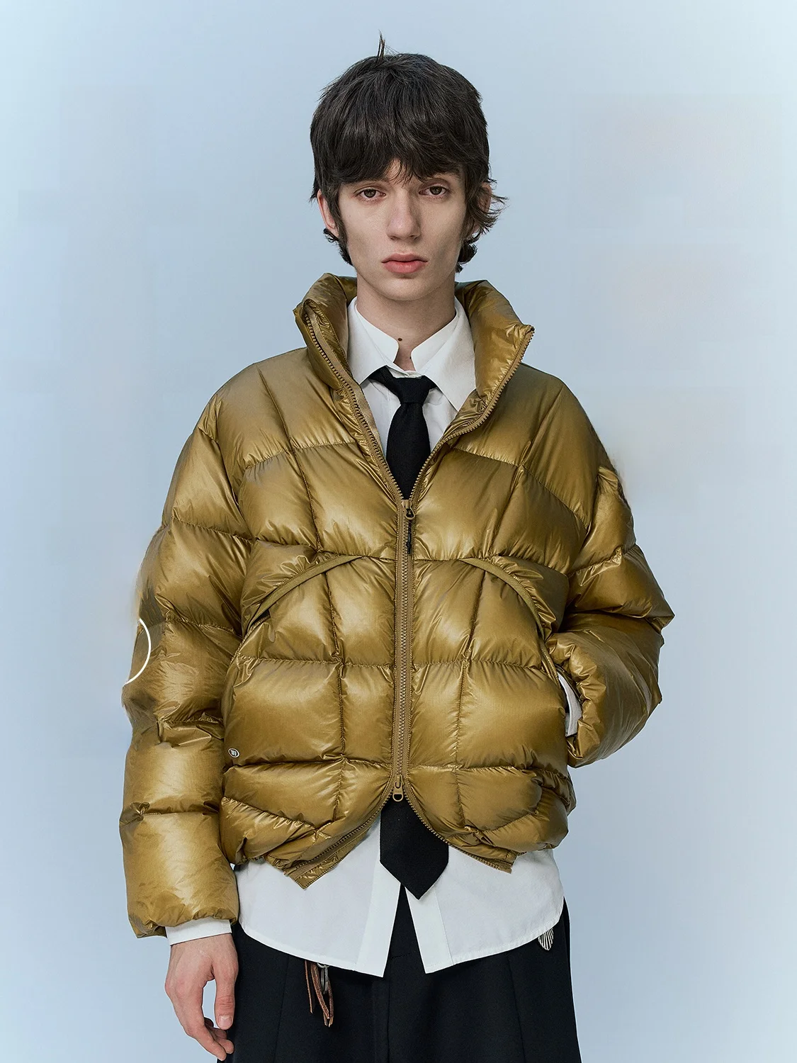 

Norybrand Сверхлегкий полупрозрачный нейлоновый пуховый тюнер, водонепроницаемый 90, белый ду, теплая верхняя одежда, молодежная модная зимняя одежда...