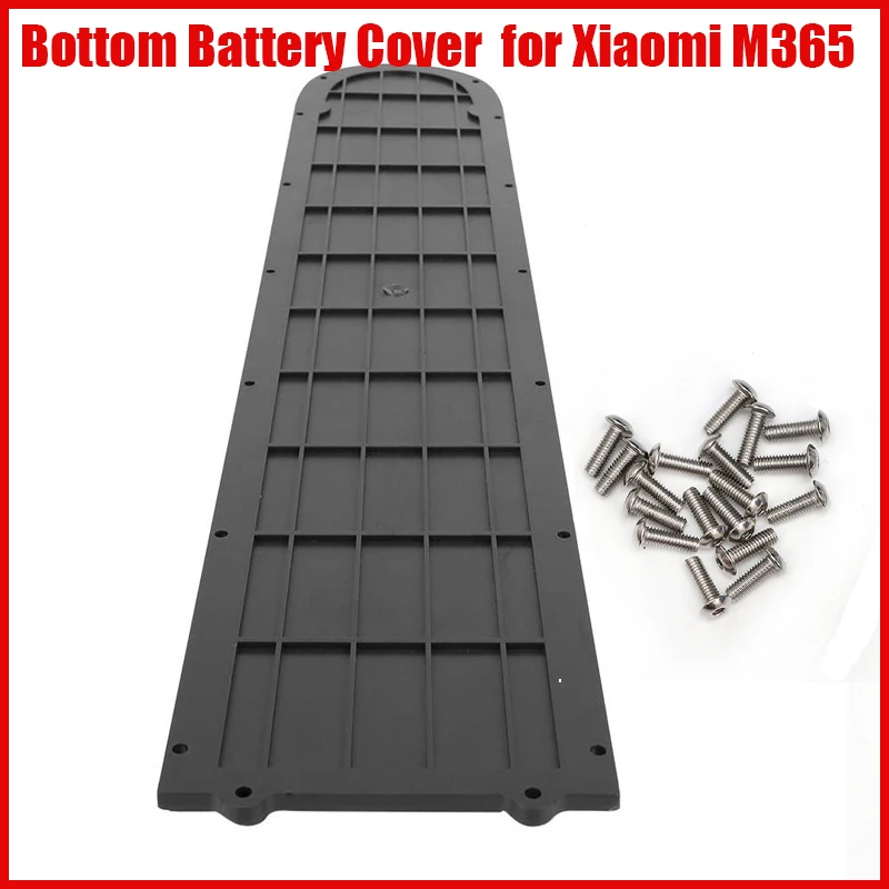 

Battery Compartment Bottom Cover for Xiaomi Mijia M365 1S Electric Scooter,Skateboard with Screws,Plastic Protective Plate Parts