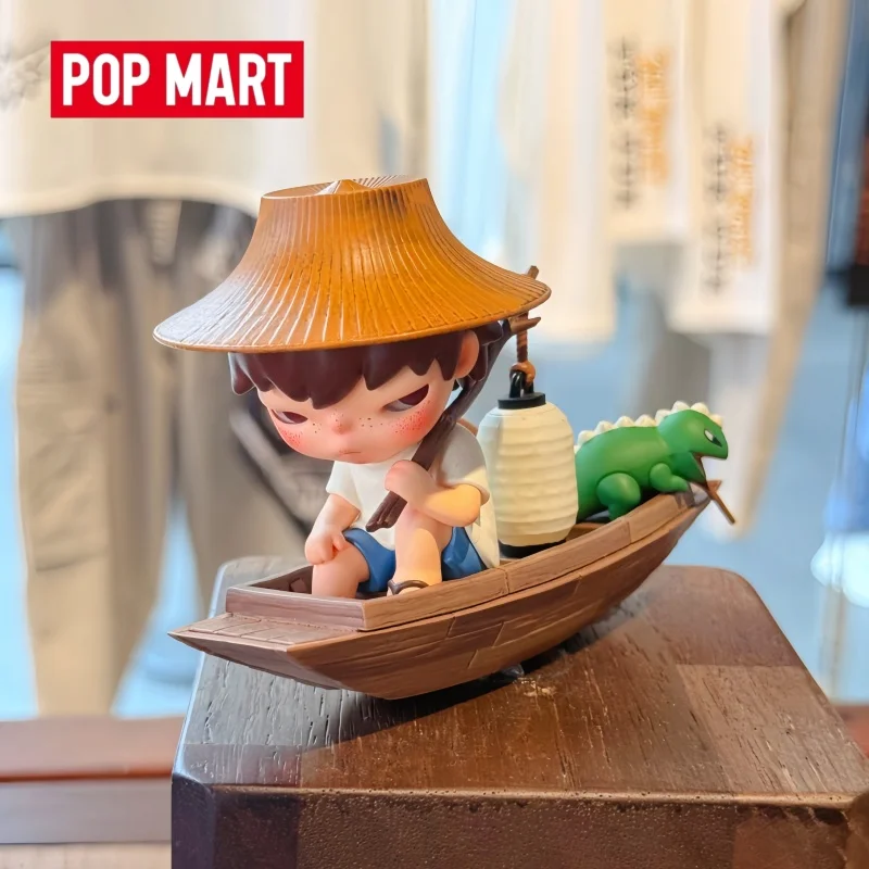 

Хит продаж: Оригинальные фигурки Popmart Hirono из лимитированной серии «Плавучий рынок», модные коллекционные игрушки в закрытых коробках, декоративные украшения, подарки