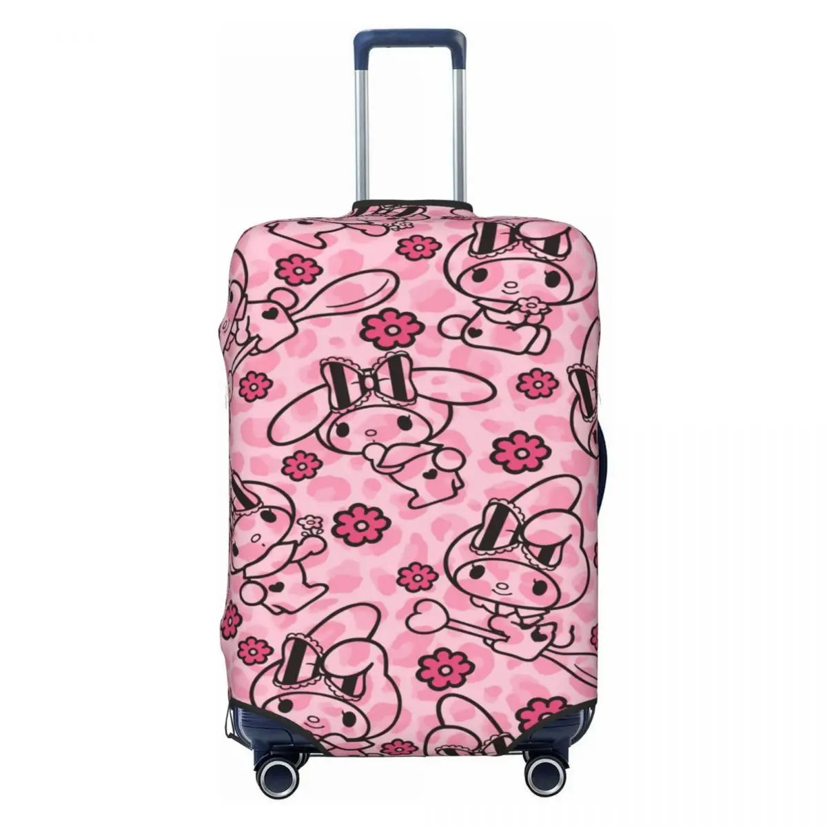 

Cute My Melody Bunny Luggage Cover Protector Dust Proof Cartoon Travel Suitcase Covers