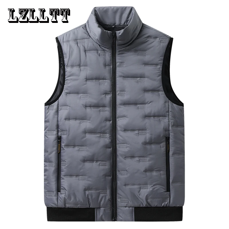 Winter Men Brand Warm Waistcoat Vest Mens Casual Autumn Outwear Vests Outfits Fashion Sleeveless Jacket Vest Male