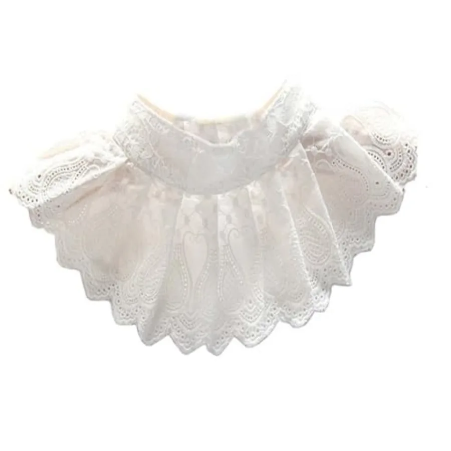 

YAKEF Lady alf-Sirt Blou Detacable Lace Con Fake Collars Dicky Collar F Collar