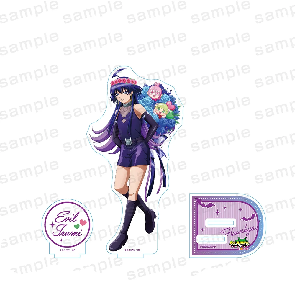 15CM Welcome to Demon School Keychain Stand Model Characters Ornament Accessories Good Birthday Collection Gifts