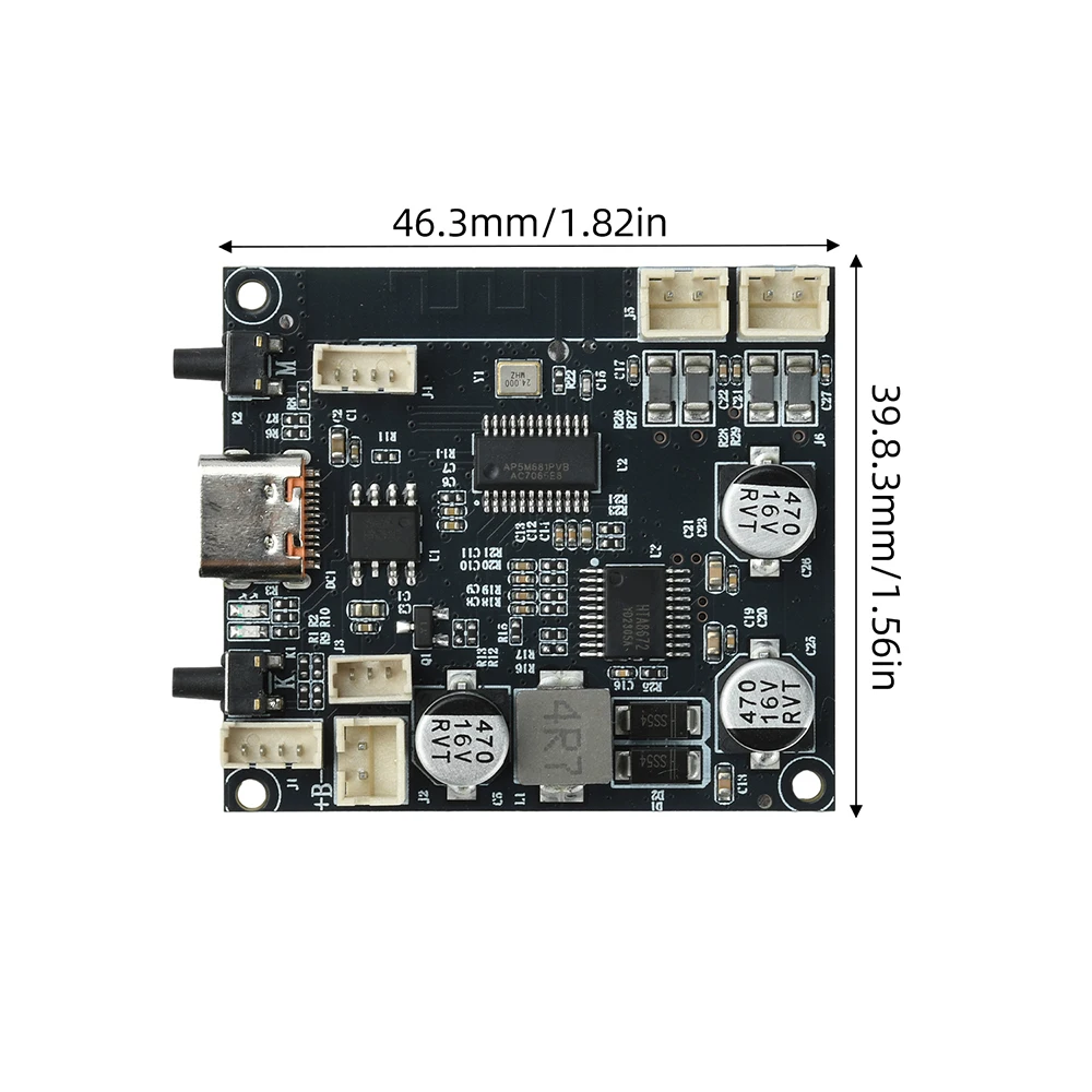DC5V/3.7V TWS Verst￤rkerboard Dual Channel Hi-Fi Audio Power Amplifier Wireless Stereo Electronic Kit – Detail 11