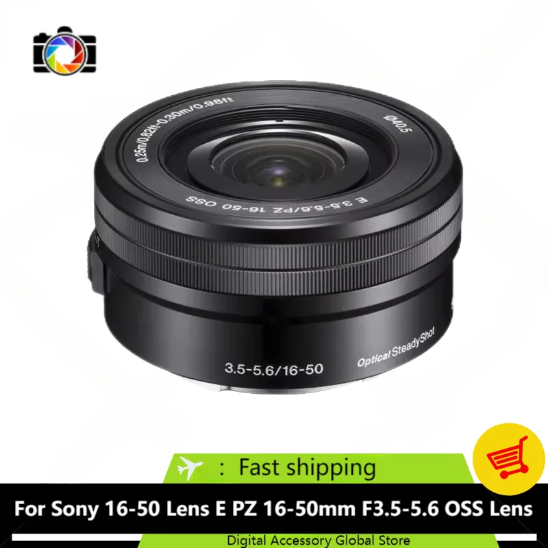 Original For Sony 16-50 Lens E PZ 16-50mm F3.5-5.6 OSS Lens For sony NEX-5N 5R 5T A5000 A5100 A6000 A6300 A6400 A6500 camera