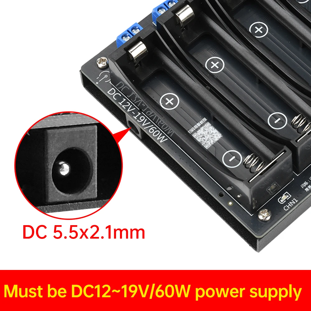 8-Channel 18650 Lithium Battery Auto Charge/Discharge Battery Tester Capacity Internal Resistance Tester  DC 5V/12V EU/US Plug