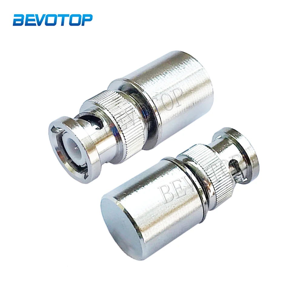 

1Pcs 2W DC-3GHz BNC Male Connector RF Coaxial Termination Dummy Load 50 Ohm Socket Brass Straight Coaxial RF Adapters