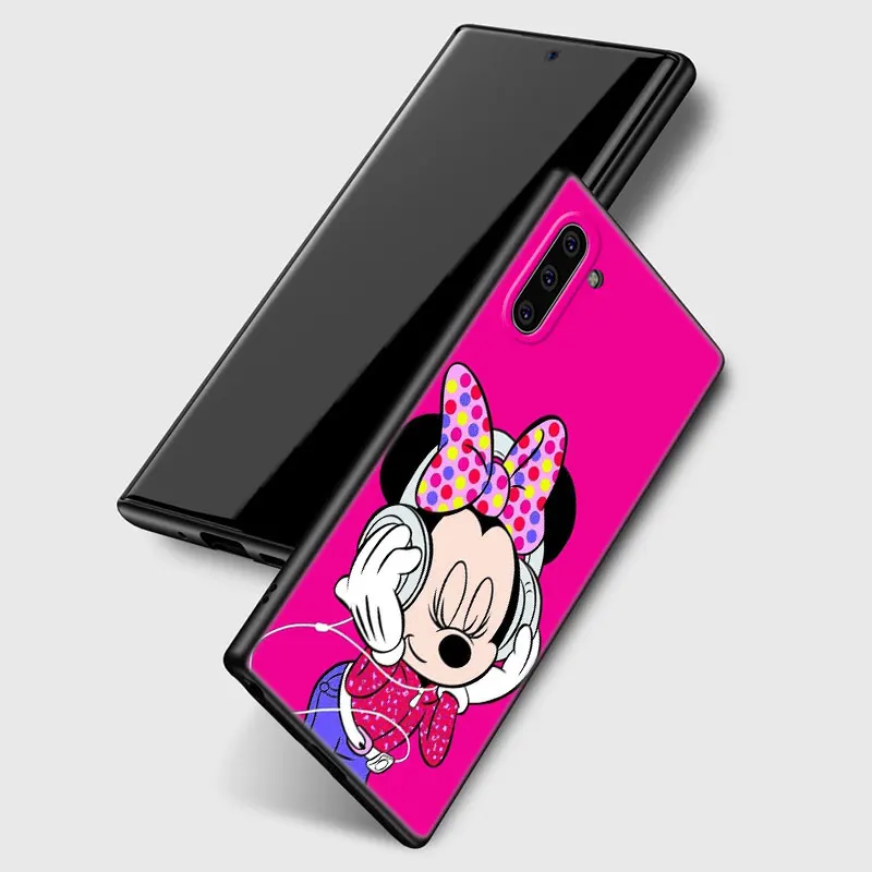 Cute M-Minnie Case For Samsung M30 Note 10 Lite 20 Ultra M04 M13 M32 4G M14 M23 M33 M34 M42 M52 M53 M54 5G M11 M12 M21 M22 M51