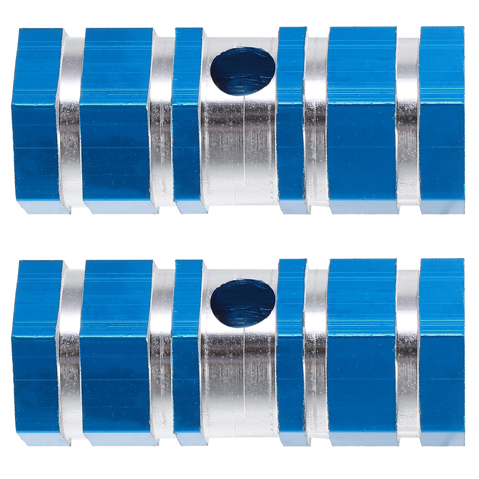 

Aluminum Alloy Bike Pegs 1Cm Axle Pedal Footpeg For Mountain Bike Fixed Gear Blue Durable To 60Kg