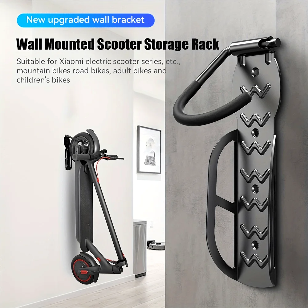 AliExpress 1/2 PCS Wall Mounted Bike Stand Vertical Bicycle Storage Hanger Hook For Garage Home Rack Space Saving Bike Accessories
