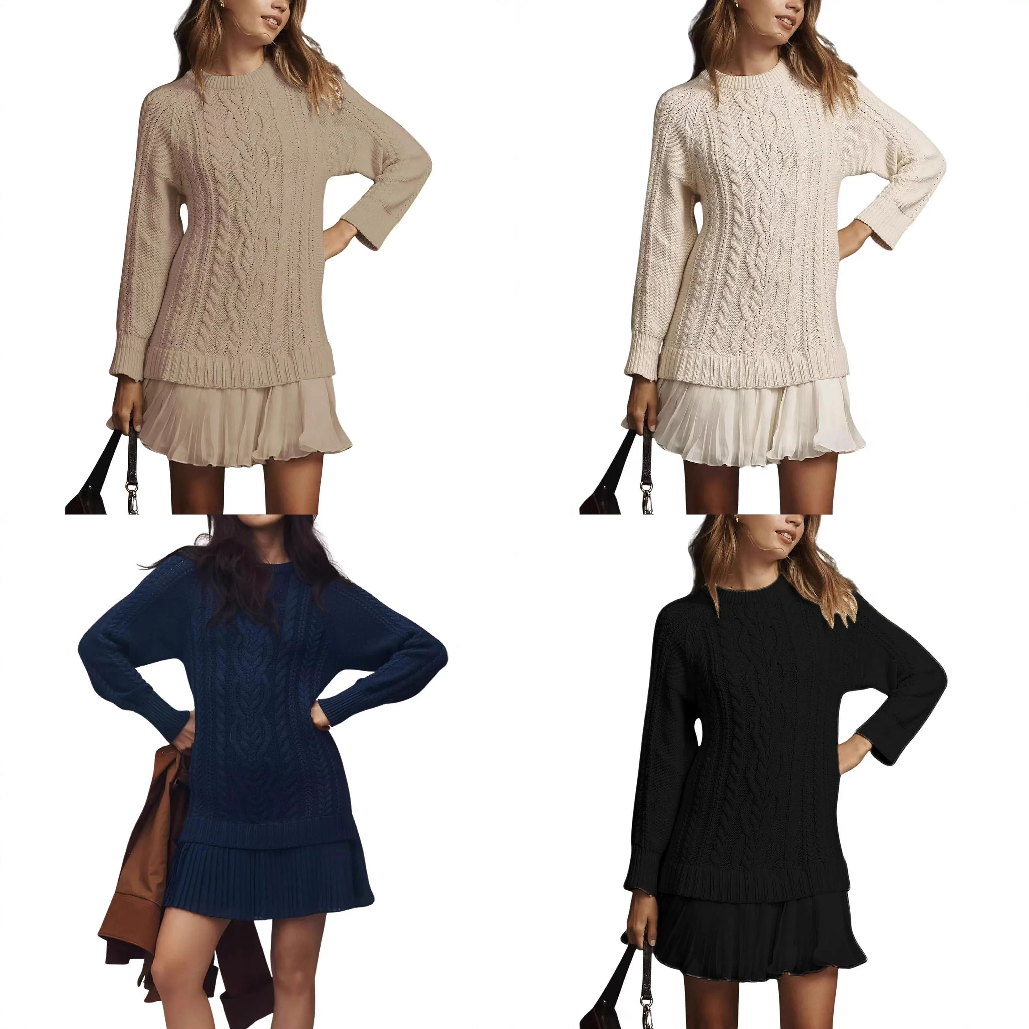 

Knitted Sweater Pullover Women Casual Loose Knitwear Spring Summer Fall Winter Oversized Top