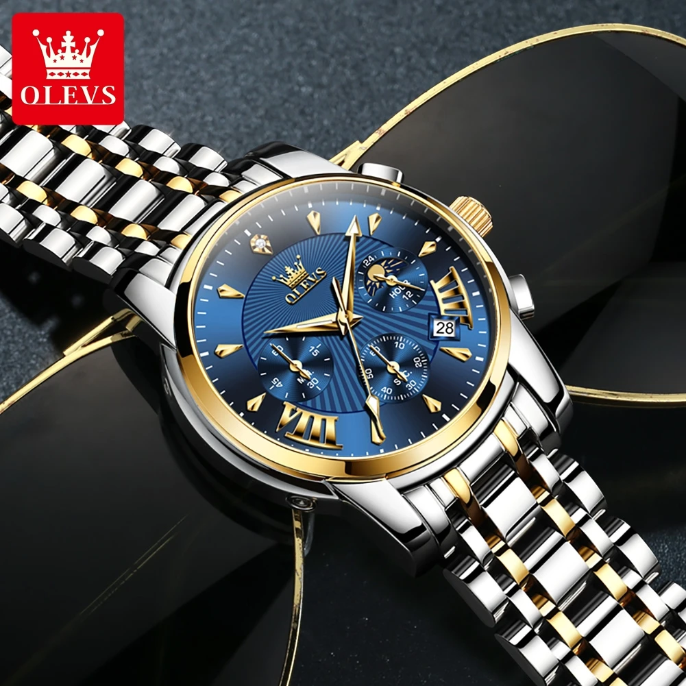 Zegarki OLEVS Męskie 2892 Kwar – Smartwatch Watches Brands For Men recenzja i cena