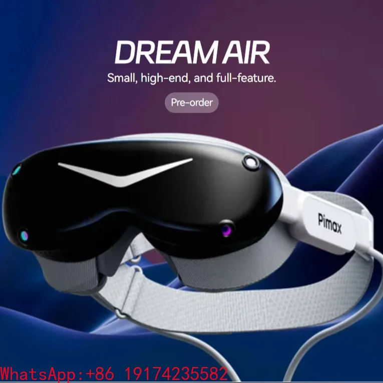 VR Headset Only  Micro-OLED Panel Wide 110° HFOV With DFR Eye Tracking For PC Sim Racing