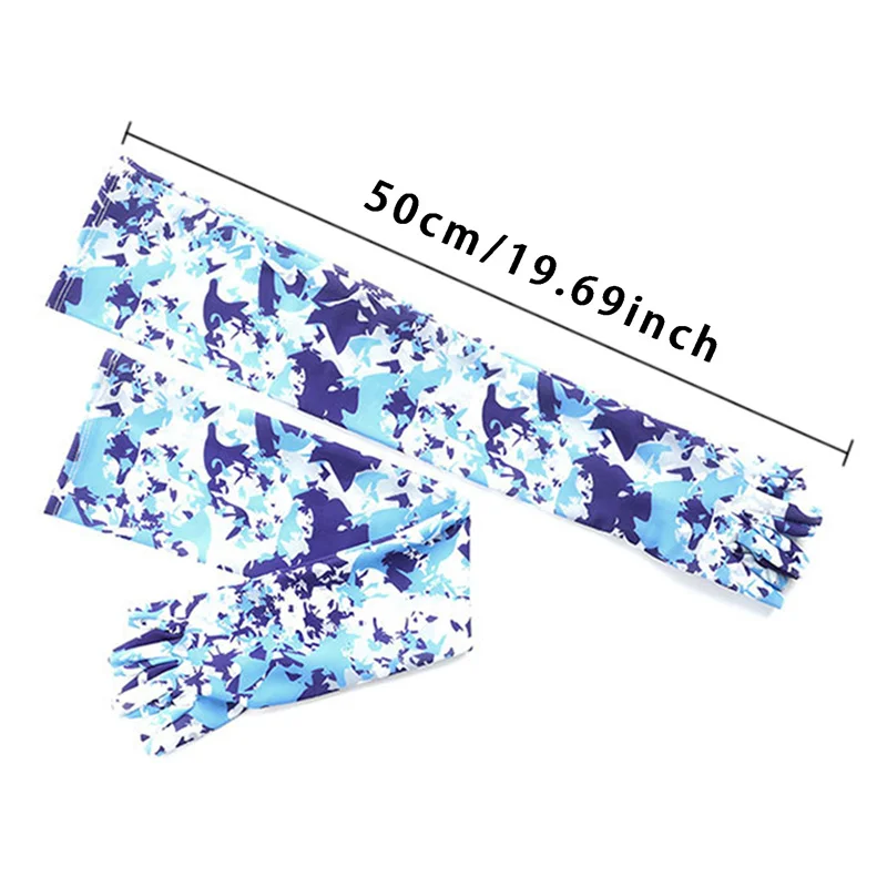 قفازات بغطاء ذراع للرجال والنساء ، تدفئة ذراع واقية ، غطاء حماية من فوق البنفسجية ، جري ، ركوب الدراجات ، صيد الأسماك ، دراجة ، رياضة ، رائع ، جديد ،