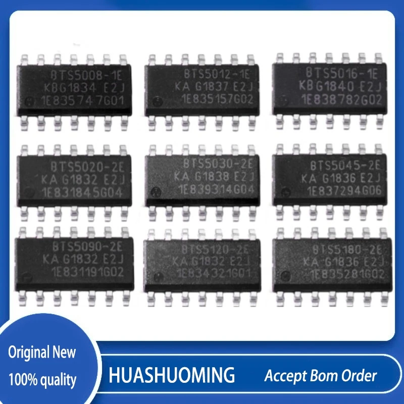 10Pcs/Lot BTS5010-1EKB  BTS5012-1EKA   BTS5030-2EKA  BTS5045-2EKA BTS5090   BTS5120  BTS5180 BTS5016   BTS5008    BTS5020  