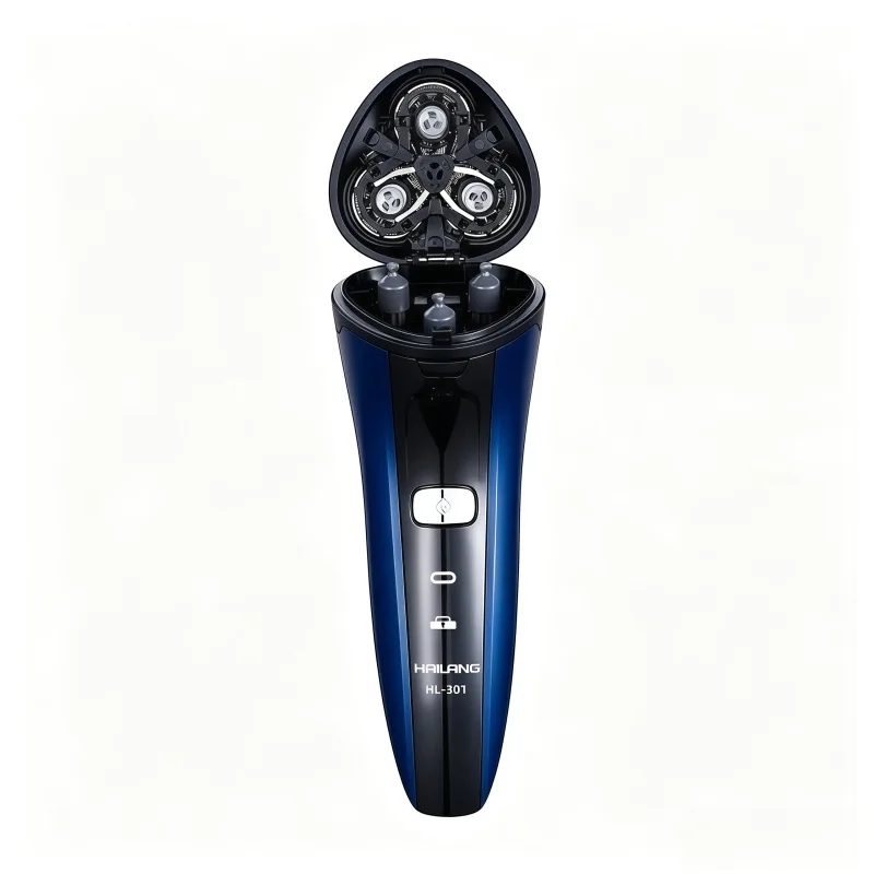 Portable Electric Shaver Rechargeable Cordless Shaver Type-C Fast-charging Trimmer Fully Waterproof Ideal for Business Travel