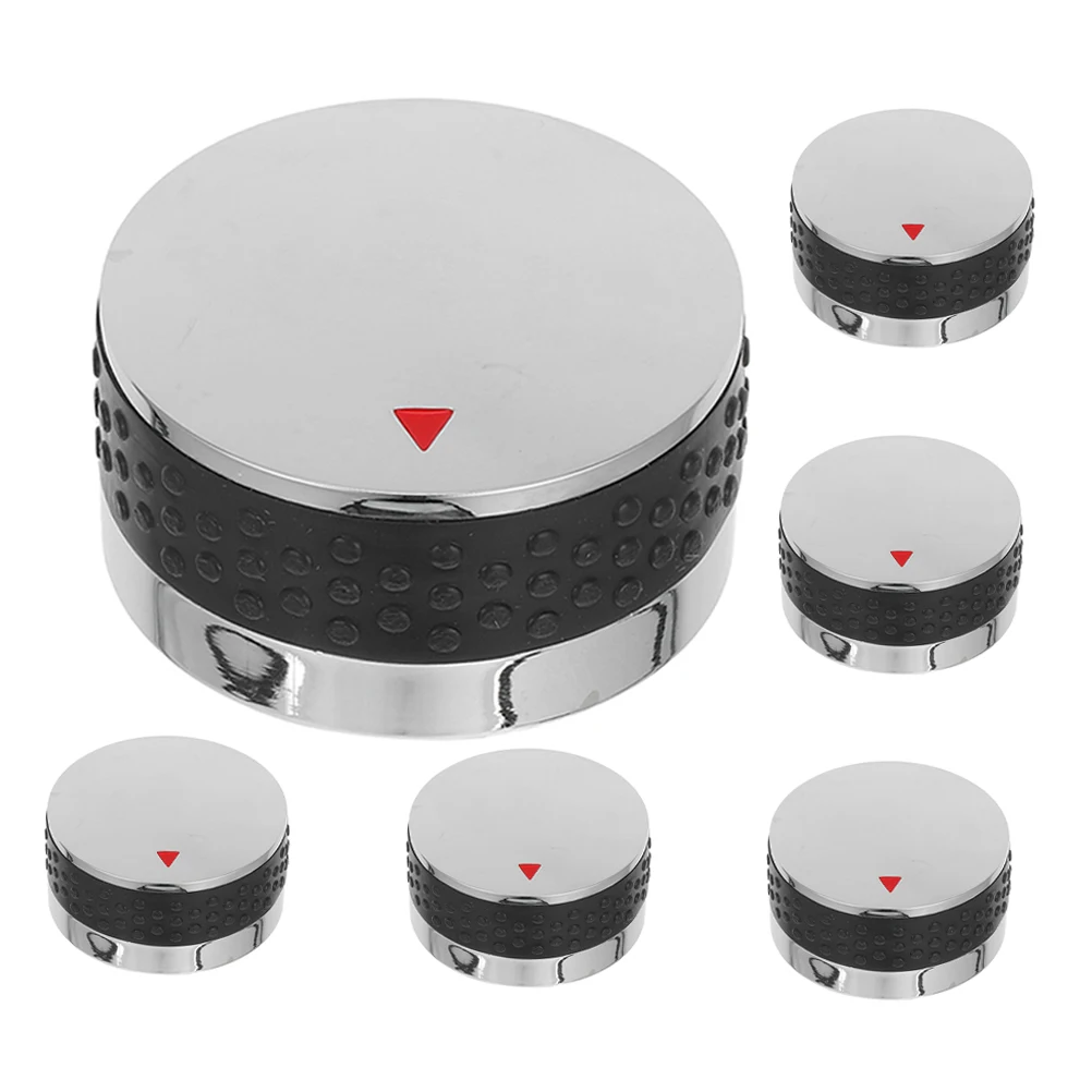 

6 Pcs BBQ Grill Knob Gas Burner Replacement Barbecue Control Oven Western Style