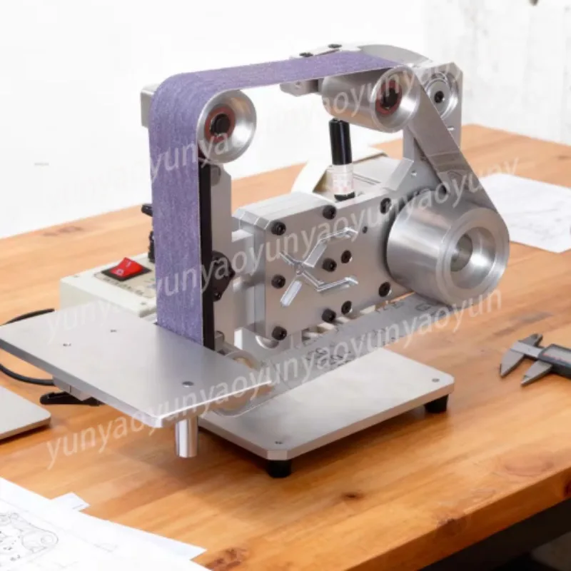 

High Power Belt Sander Industrial Use Woodworking Trimming Metal Surface Grinding Polishing Tool