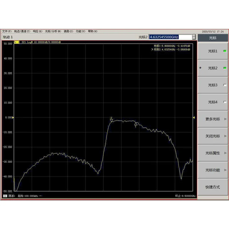 B03B-5.8Ghz Bandpass Filter Wireless Images Transmission Filter SMA Interfaces For Wireless Transmitter And Receiver