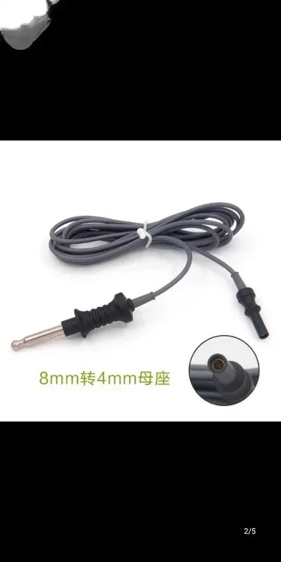 Electric knife host connection wire A cable single pole line endoscopic electrocautery coil sleeve wire