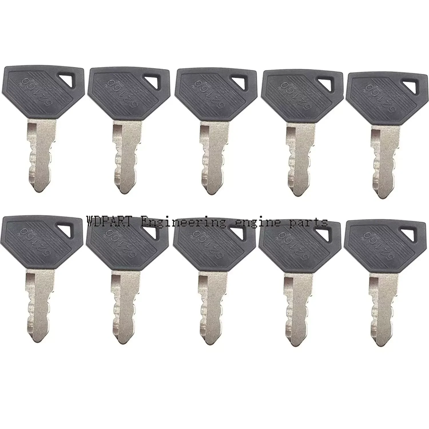 

10PCS 52160 Equipment Keys for Yanmar John Deere Tractor Excavator