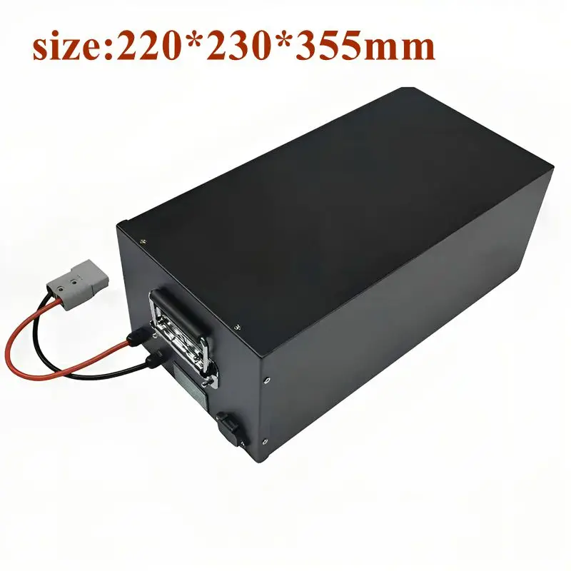 waterproof Lifepo4 12V 150AH battery Highly Discharge Current BMS Battery Pack for Boat RV Solar Energy Auto Motor +10A Charger