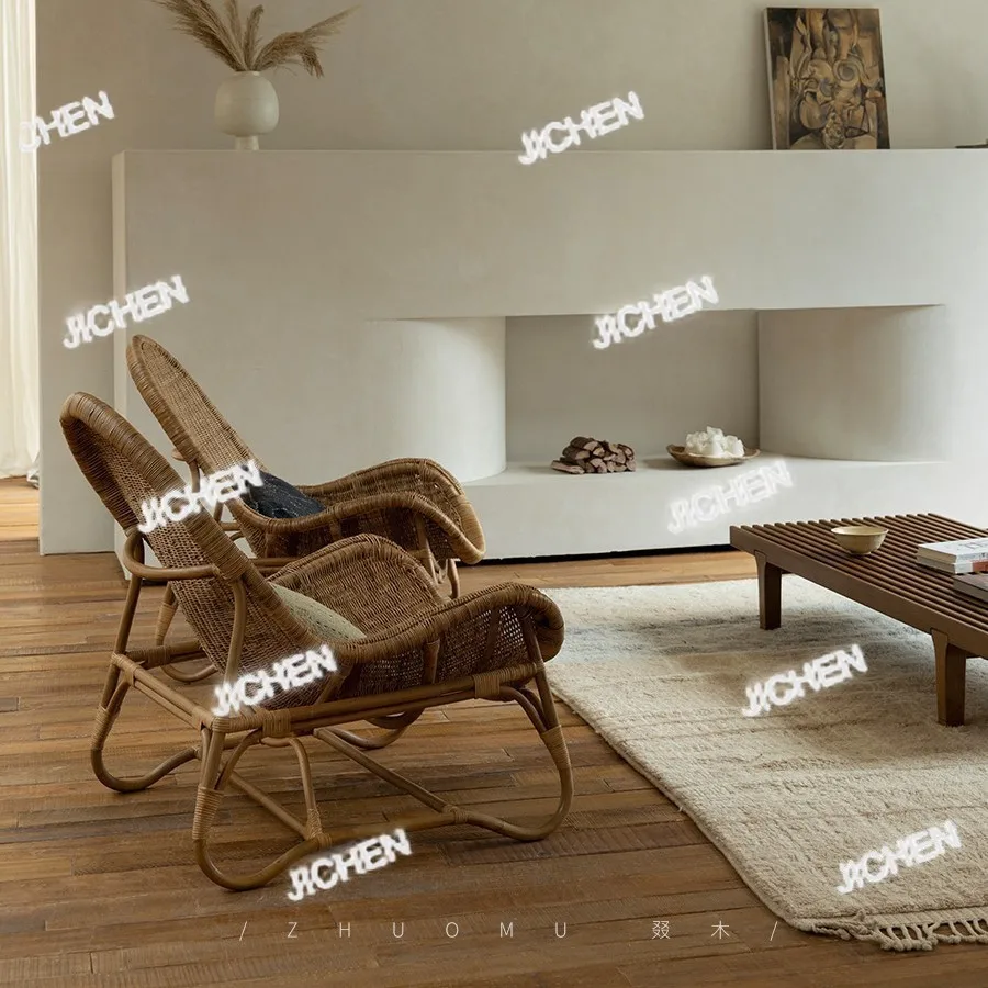 

JCQ Neu Versandte Artike Full Vine Диван-кресло ручной работы для гостиной B & B Одиночный диван-кресло