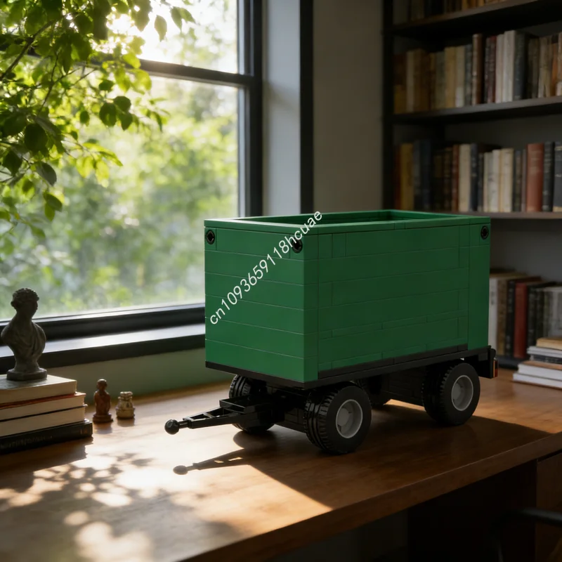 

Набор строительных блоков MOC City Farm Strautmann, 138 деталей, модель самосвала, развивающая игрушка, подарок на Рождество