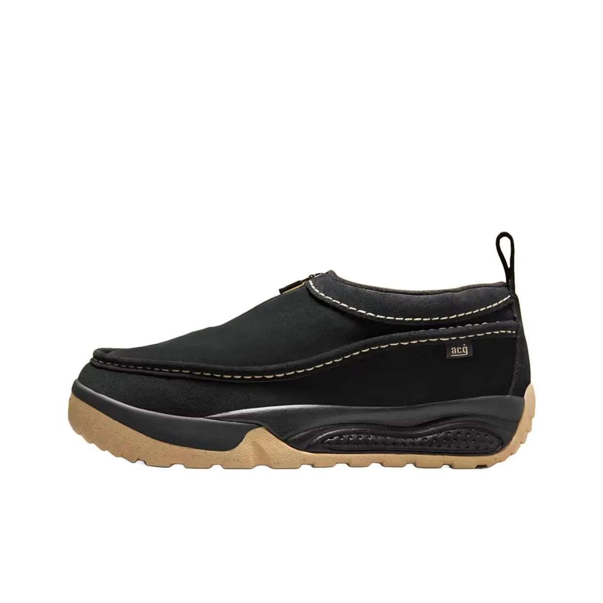 Nike Footscape Izy Slip Resistant Low top Outdoor Shoes Men's Black FV4317-002