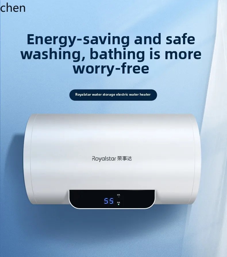 LXC scaldabagno elettrico domestico piccolo bagno bagno scaldabagno portaoggetti 60 litri stanza in affitto