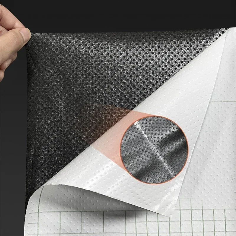 Breathable Leather Repair Patch Perforated Self Adhesive Leather Repair Tape for Sofa Car Seat Chair Furniture PU Leather Tape