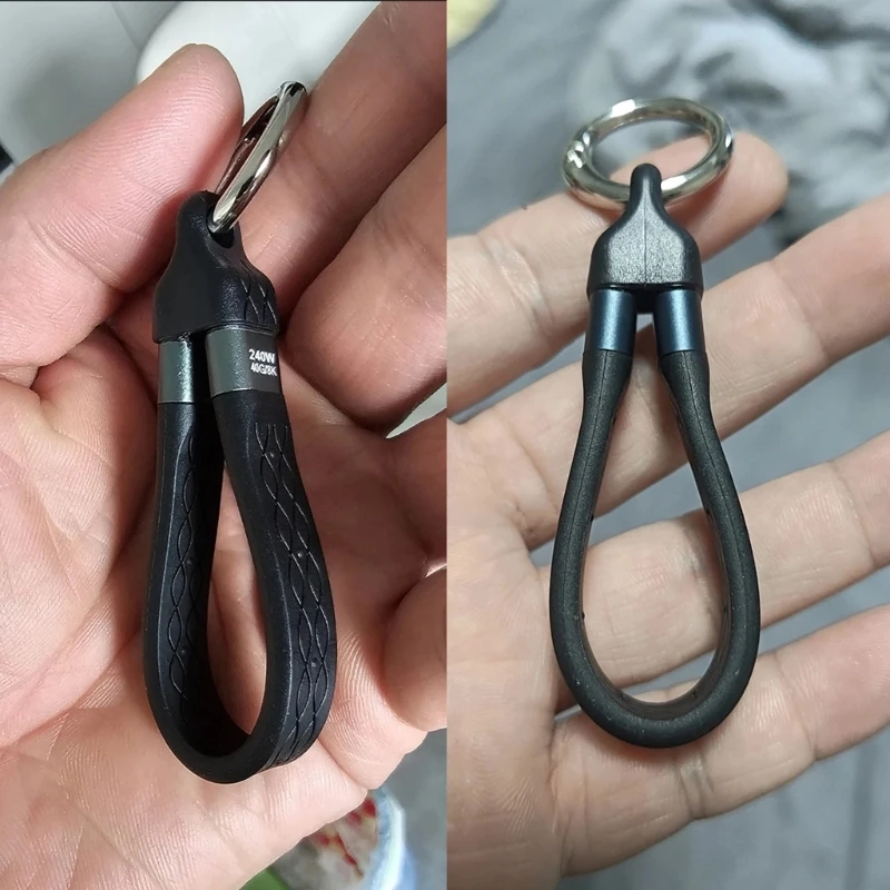 B2EF FAST 40GBPS USB C شحن الكابل PD240W 8K 60Hz هيكل مفاتيح مفاتيح الدعم