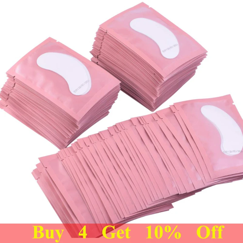 50pairs eye patches eyelash extension under eyelashes fake lashes stickers lash extension supplies patches for building eyelid view 2