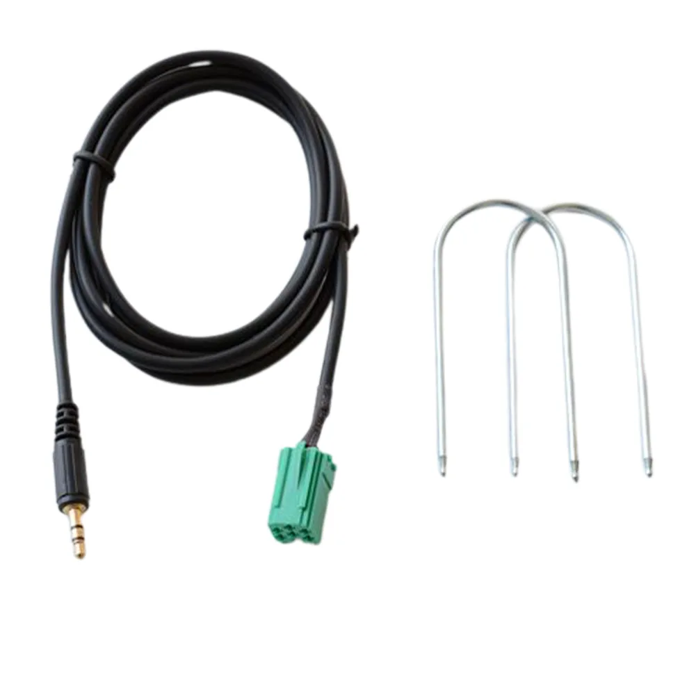 Part Adapter Cable 150cm 2005-2011 Aux Black For Clio Input Adapter High Quality Simple Design Easy To Install