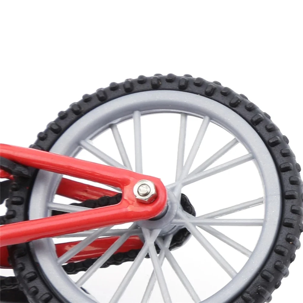 Modellino in Lega Creativo per Bambini, Bicicletta da Dito, Mini BMX, Mini Bici da Montagna