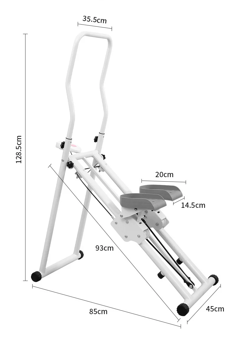 

Multi-function Stair Climber Machine In-situ Stepper Indoor Stair Climbing Machine Home Fitness Exercise Mountaineering Machine