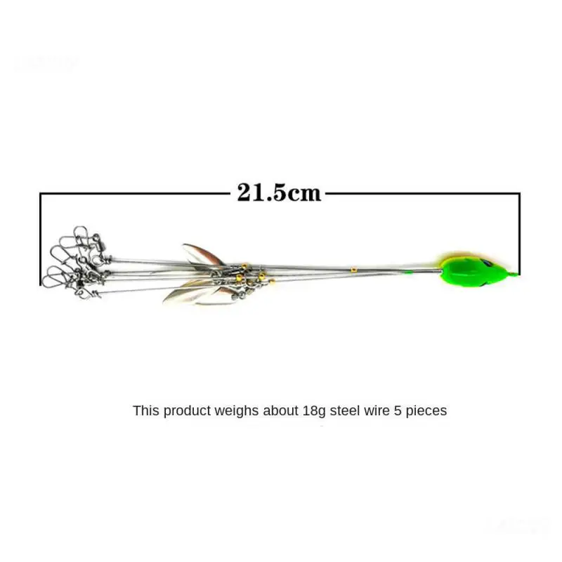 Fishing Group Lure Fishing Group Attack 18g Sea Fishing Fake Bait Fishing Tackle Umbrella Fishing Lure 5 Arms Fake Bait