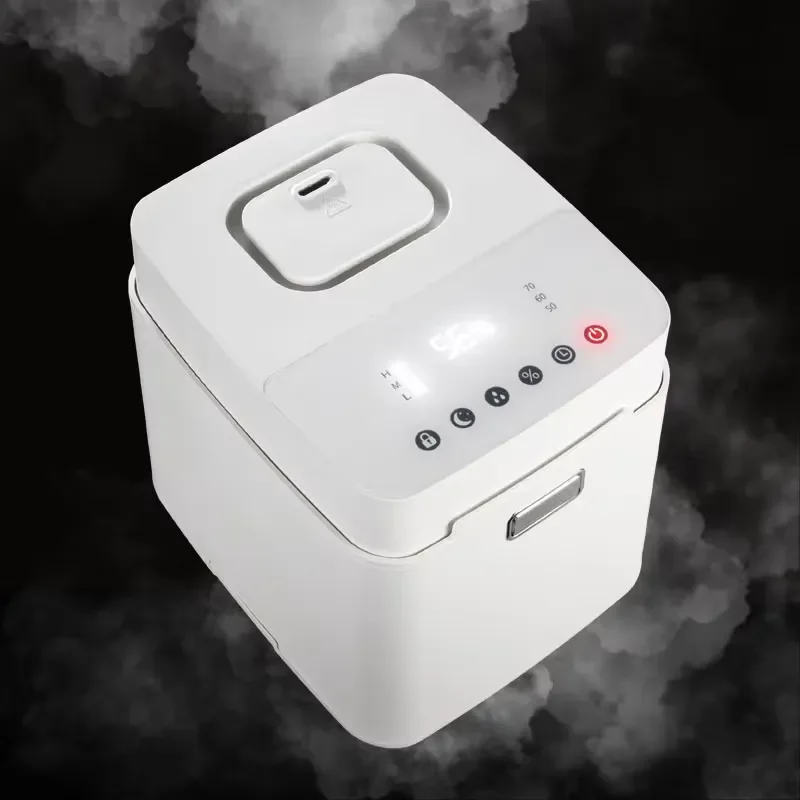4L Large Stainless Steel Humidifier Hot Steam Sterilization Container for Home Air Moisture Care Essential Oil Diffuser
