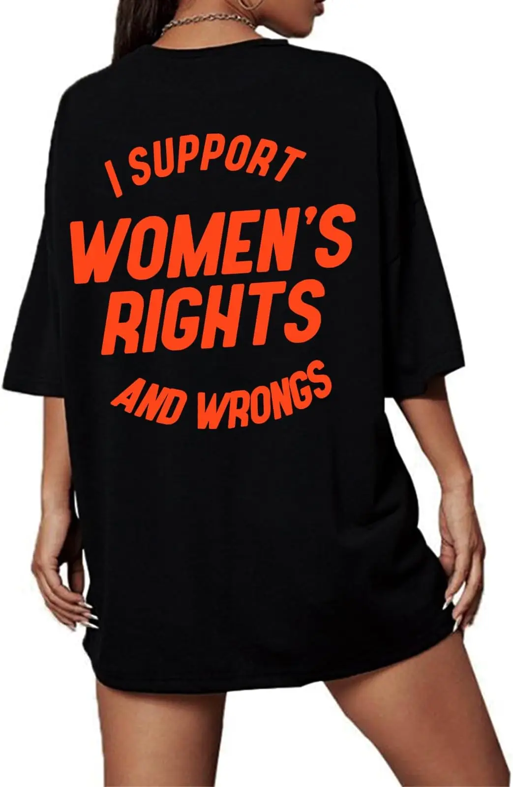 I Support Womens Rights and Wrongs Shirt Vintage Inspired Graphic Tee Feminist Girl Power Shirt Support Gift Feminist Gift