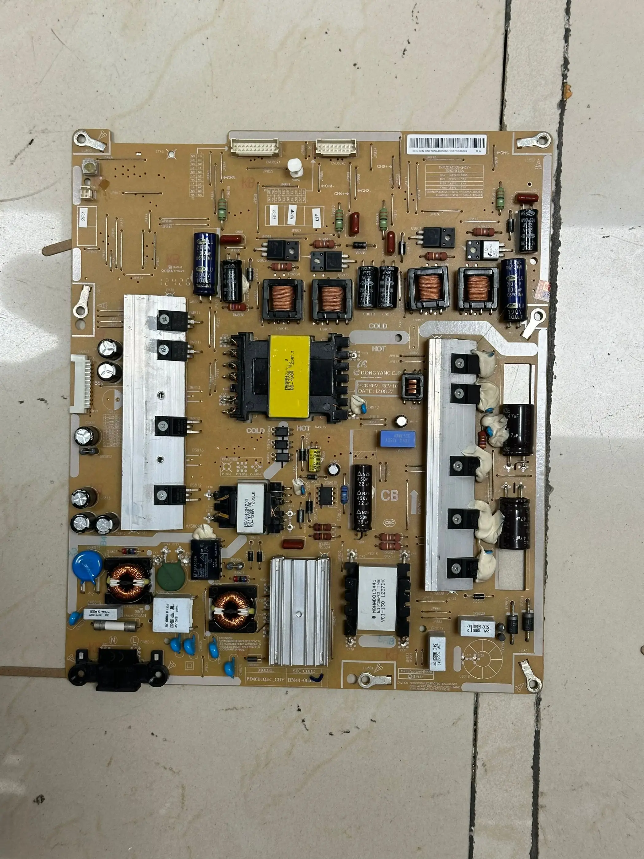 

TV Power Board BN44-00520G = BN44-00520C