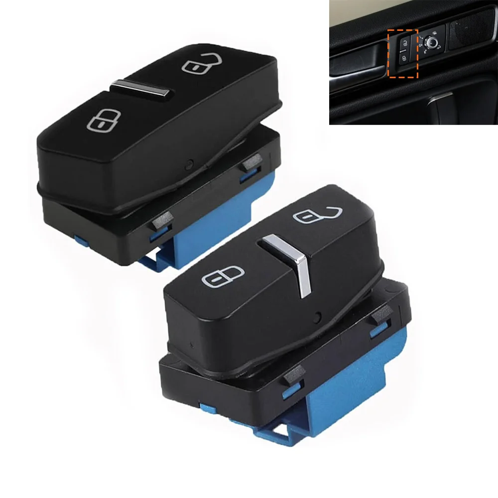 7P6962125A 7P6962126A Left or Right Door Central Locking Switch Button for Volkswagen VW Touareg 2011-2018 Car accessories