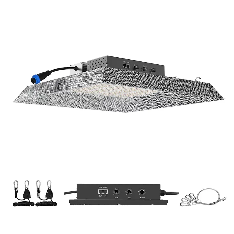 

320W Aluminum Body Plant Grow Light LED Quantum Cob Chip SMD Source IP65 Rating Bloom Spectrum Color