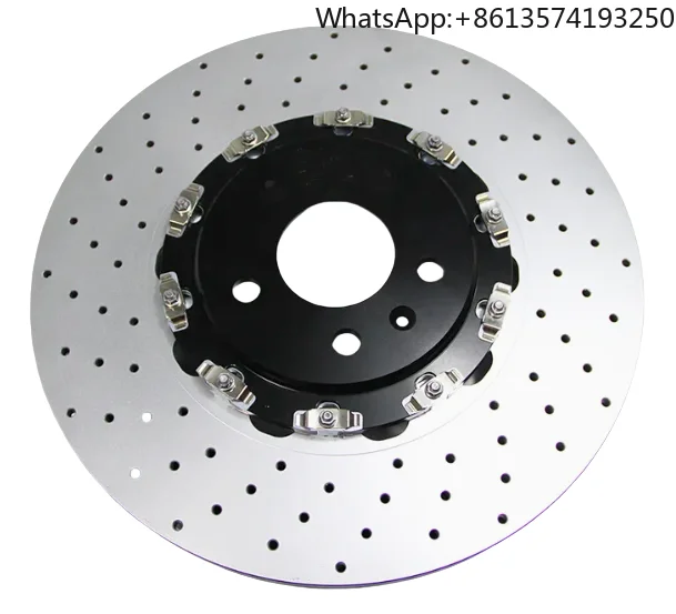 For 370mm High-Performance Brake Rotor #34216878179 Rear Brake Disc for BMW 5' Series  6' Series 7' Series